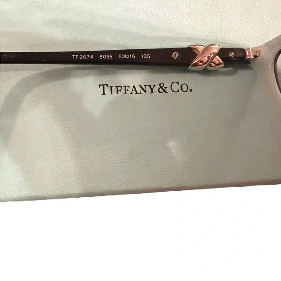 Tiffany & Co. prescription ready bow eyeglasses - Picture 4 of 9